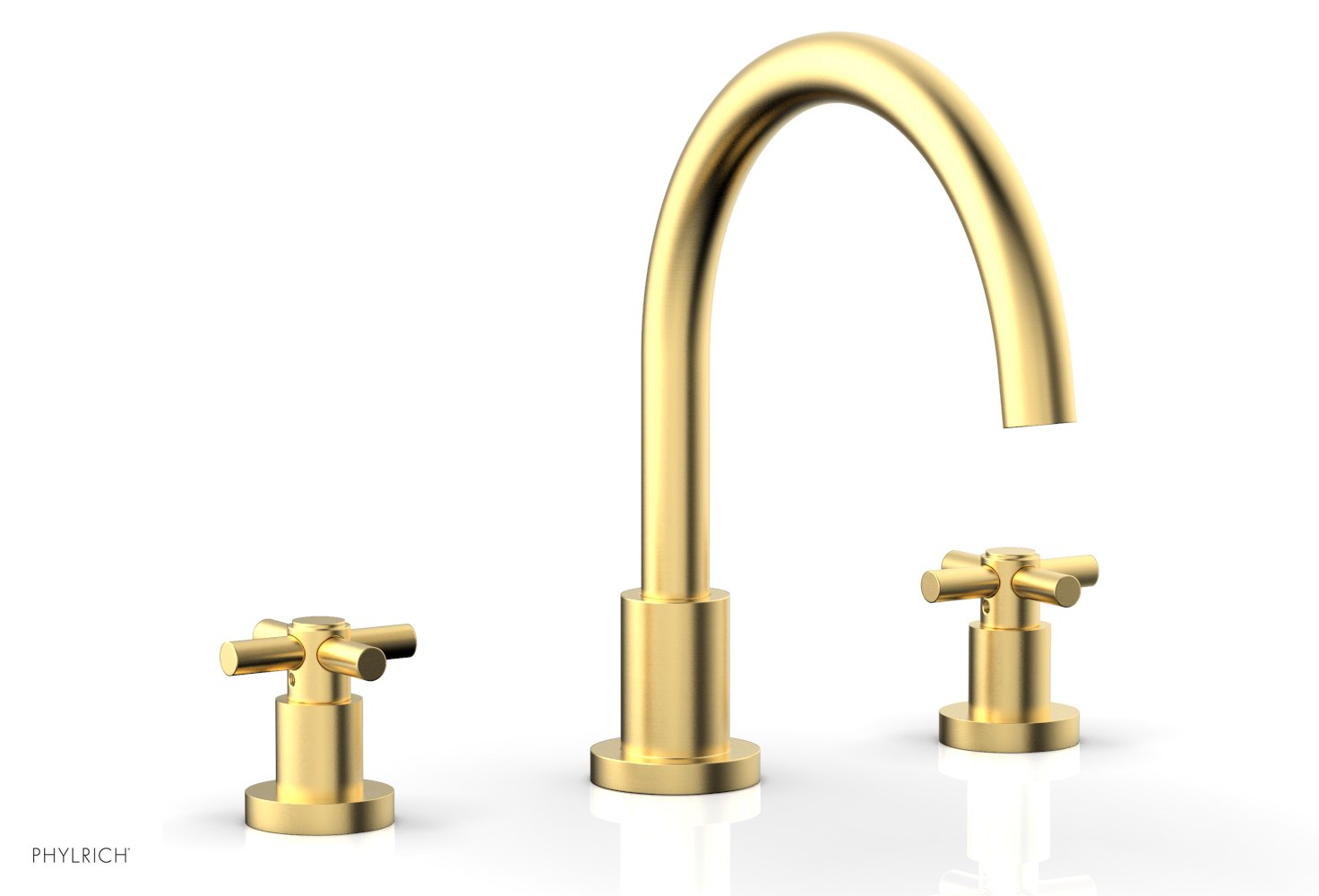 BASIC Deck Tub Set - Tubular Cross Handles D1134C