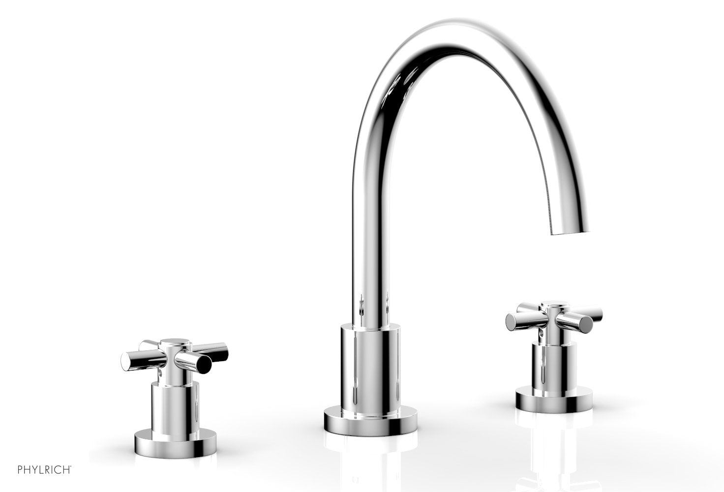 BASIC Deck Tub Set - Tubular Cross Handles D1134C