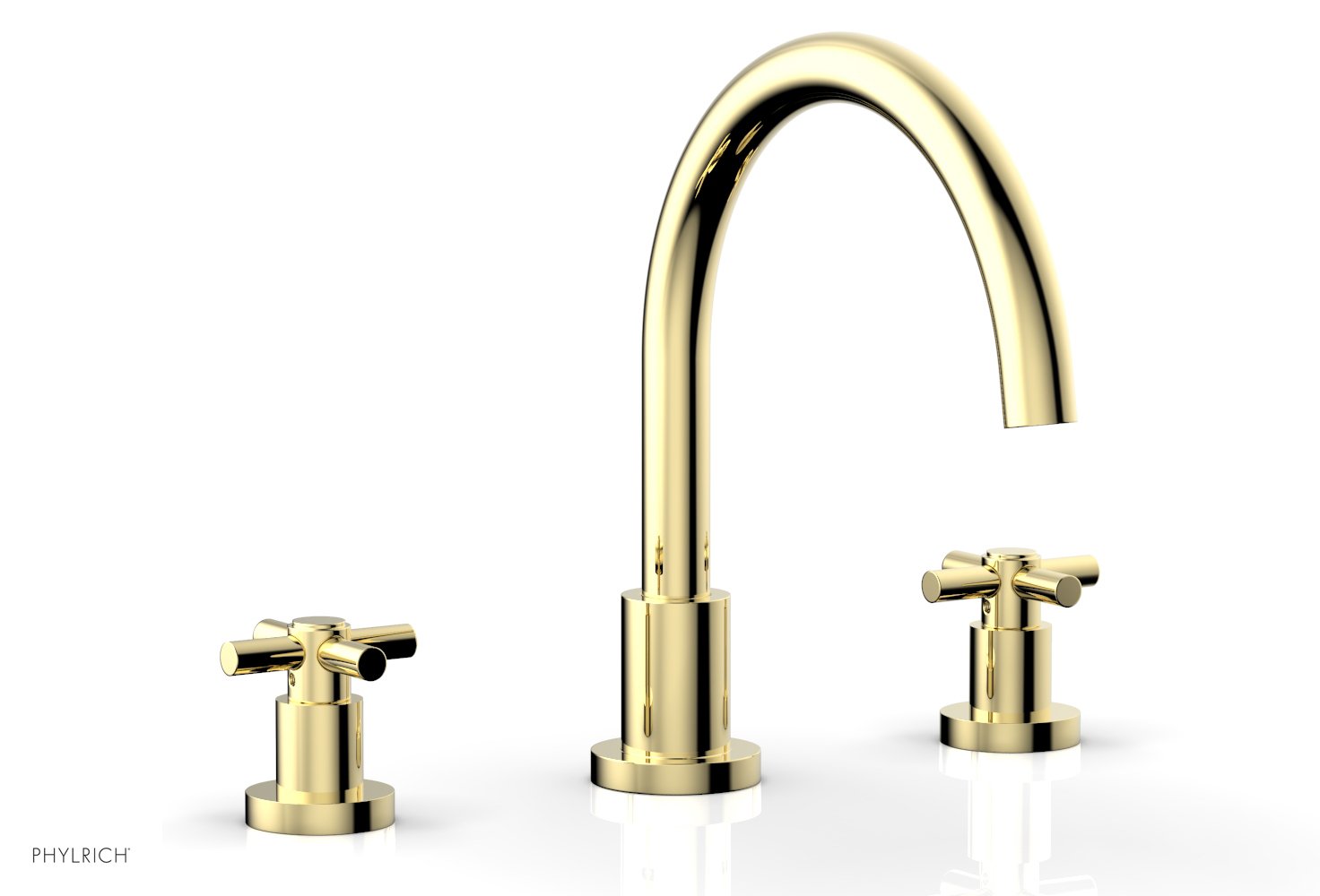 BASIC Deck Tub Set - Tubular Cross Handles D1134C