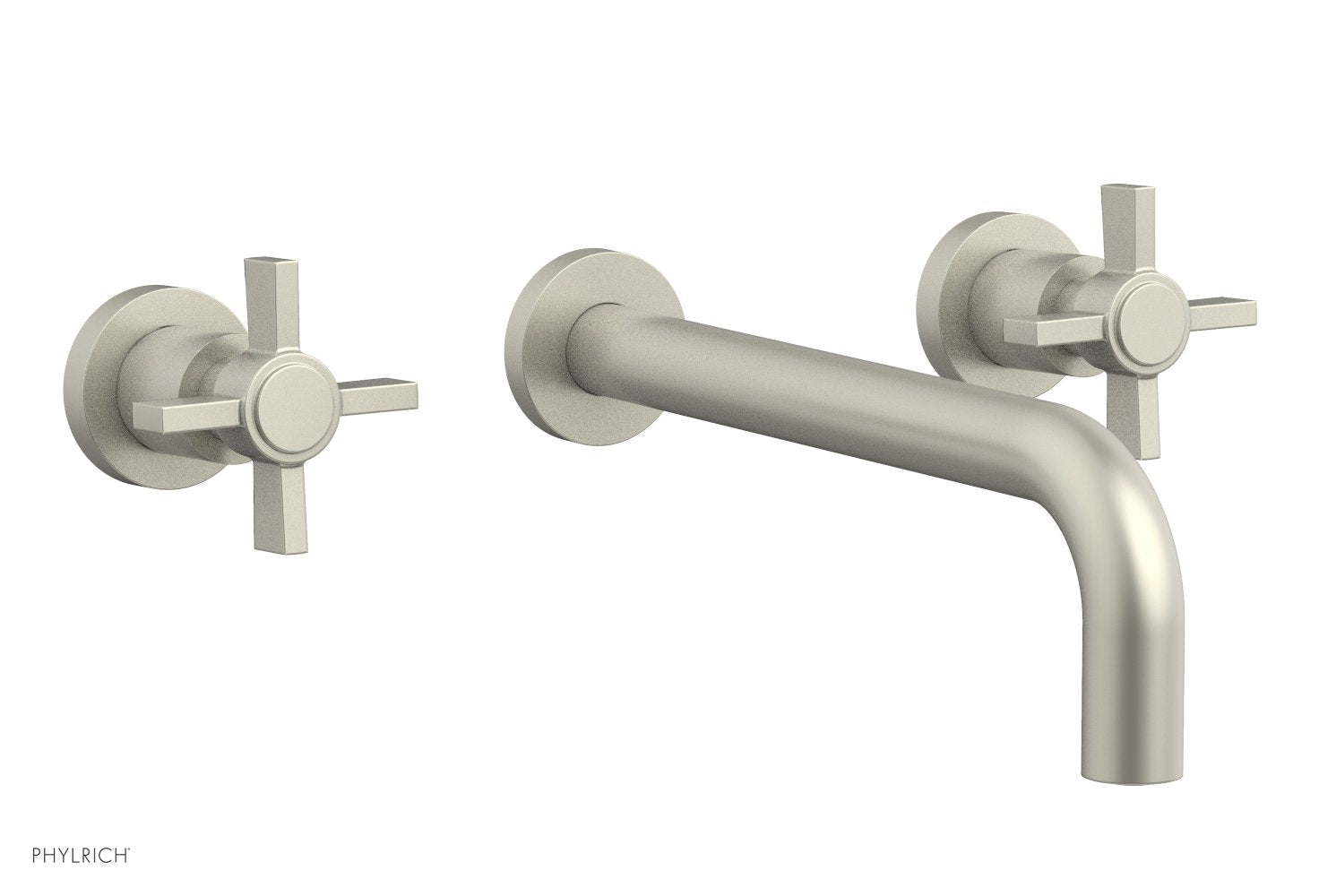 Basic Wall Tub Set 10" Spout - Blade Cross Handles D1137-10