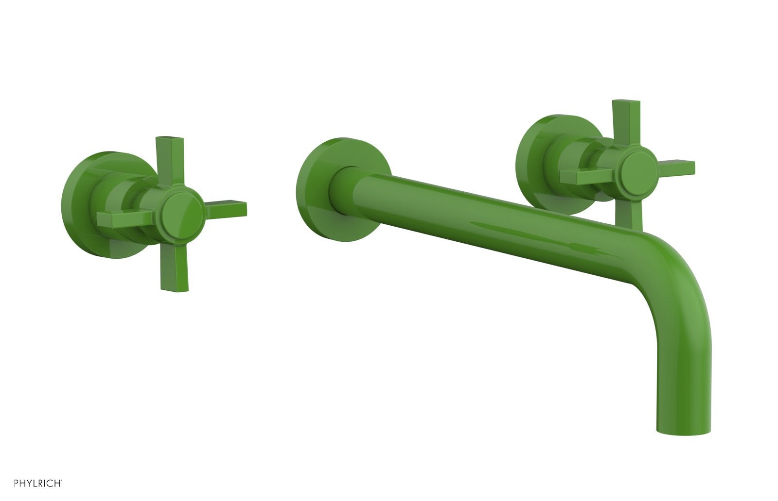 Basic Wall Tub Set 12" Spout - Blade Cross Handles D1137-12