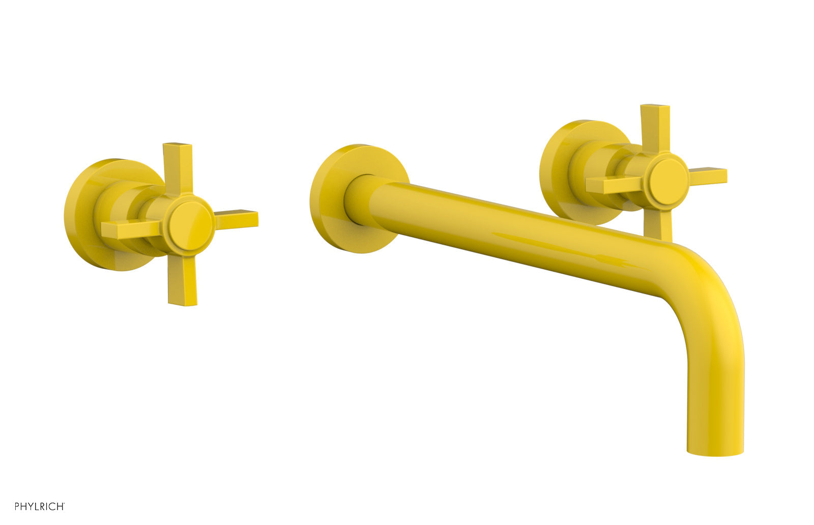 Basic Wall Tub Set 12" Spout - Blade Cross Handles D1137-12