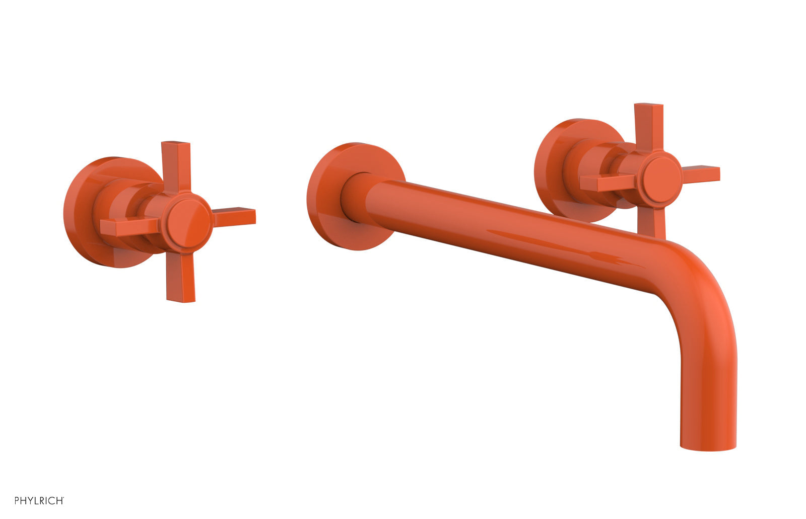 Basic Wall Tub Set 12" Spout - Blade Cross Handles D1137-12