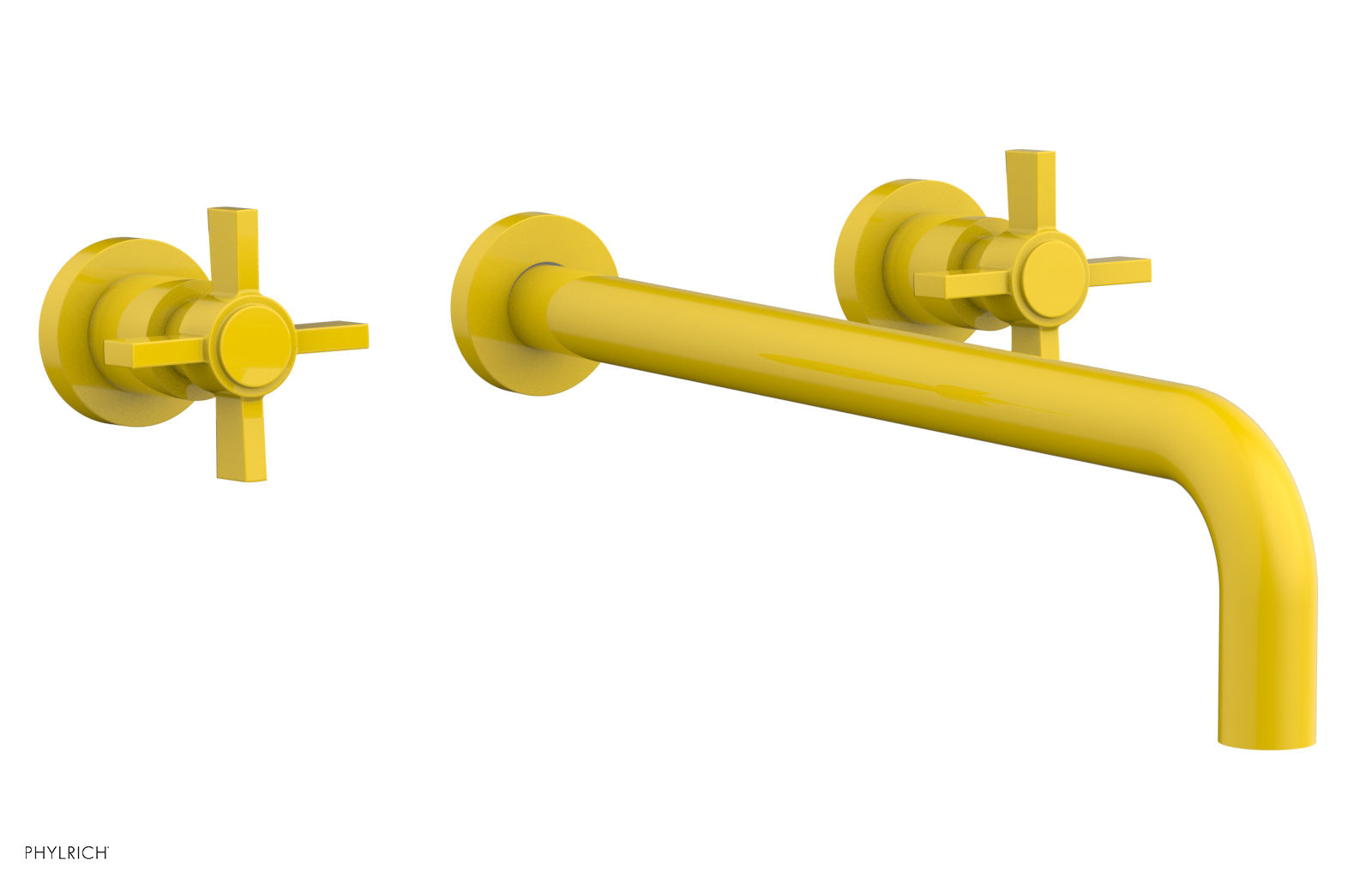 Basic Wall Tub Set 14" Spout - Blade Cross Handles D1137-14