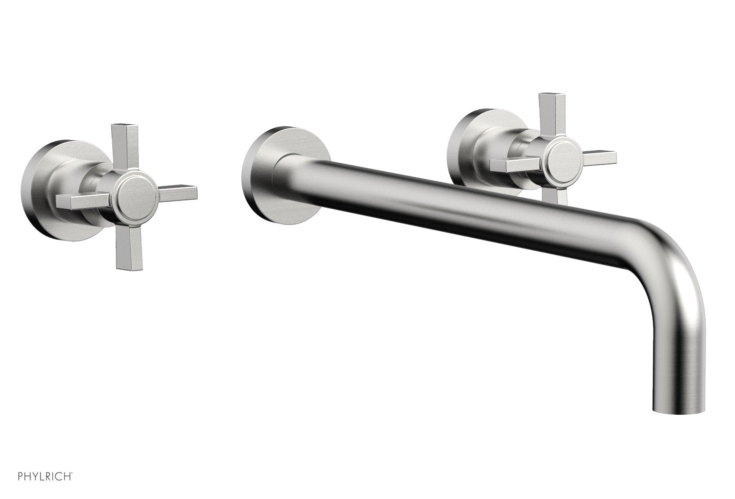 Basic Wall Tub Set 14" Spout - Blade Cross Handles D1137-14