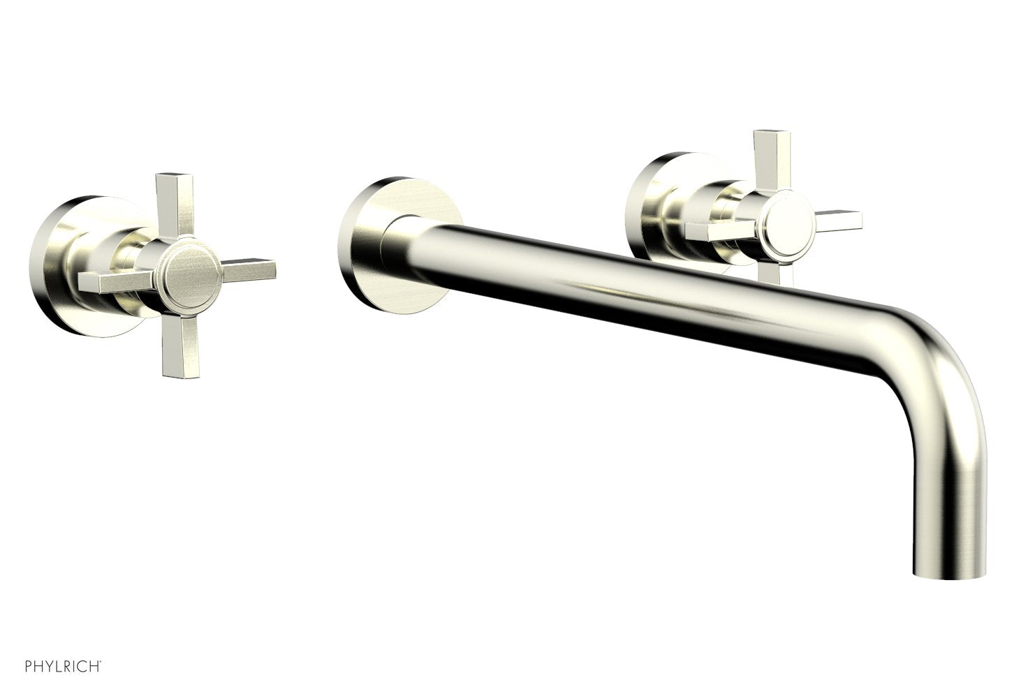 Basic Wall Tub Set 14" Spout - Blade Cross Handles D1137-14