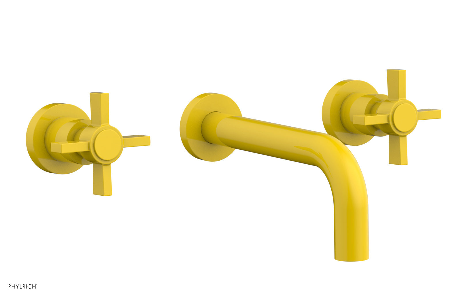 Basic Wall Tub Set - Blade Cross Handles D1137