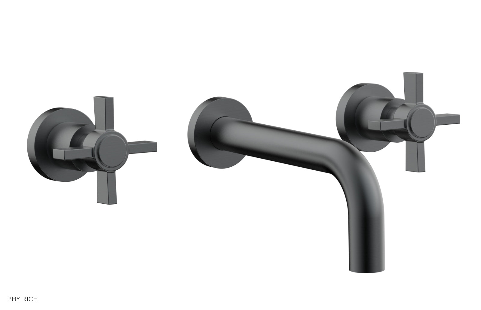 Basic Wall Tub Set - Blade Cross Handles D1137