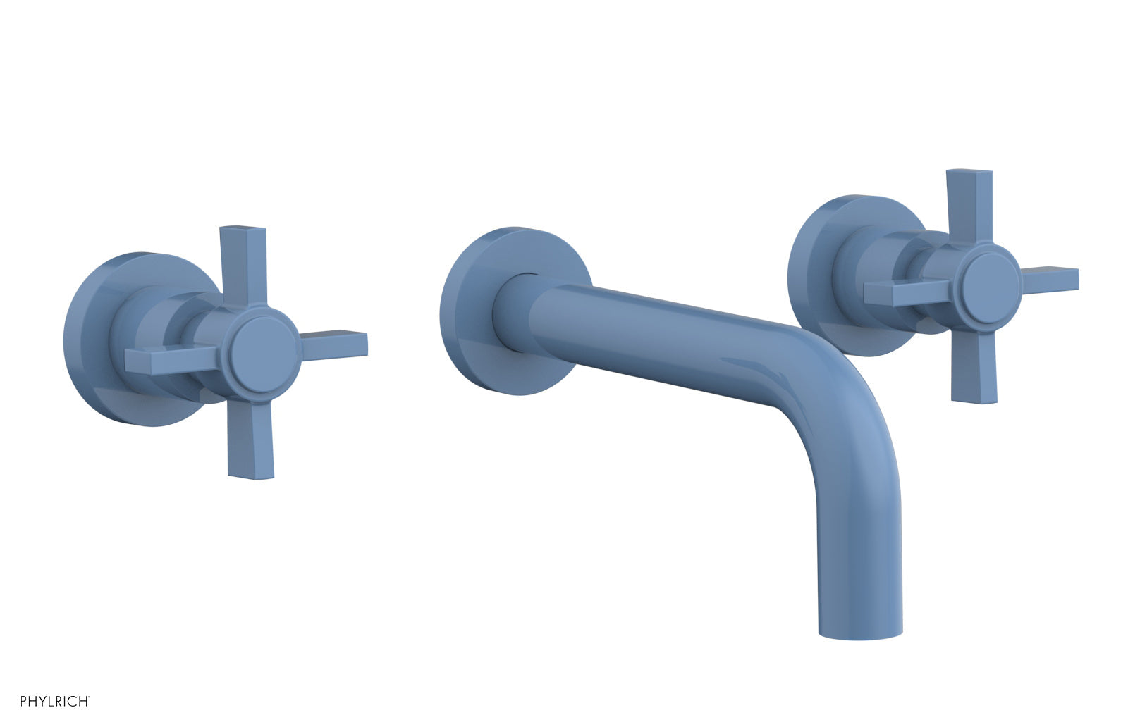 Basic Wall Tub Set - Blade Cross Handles D1137