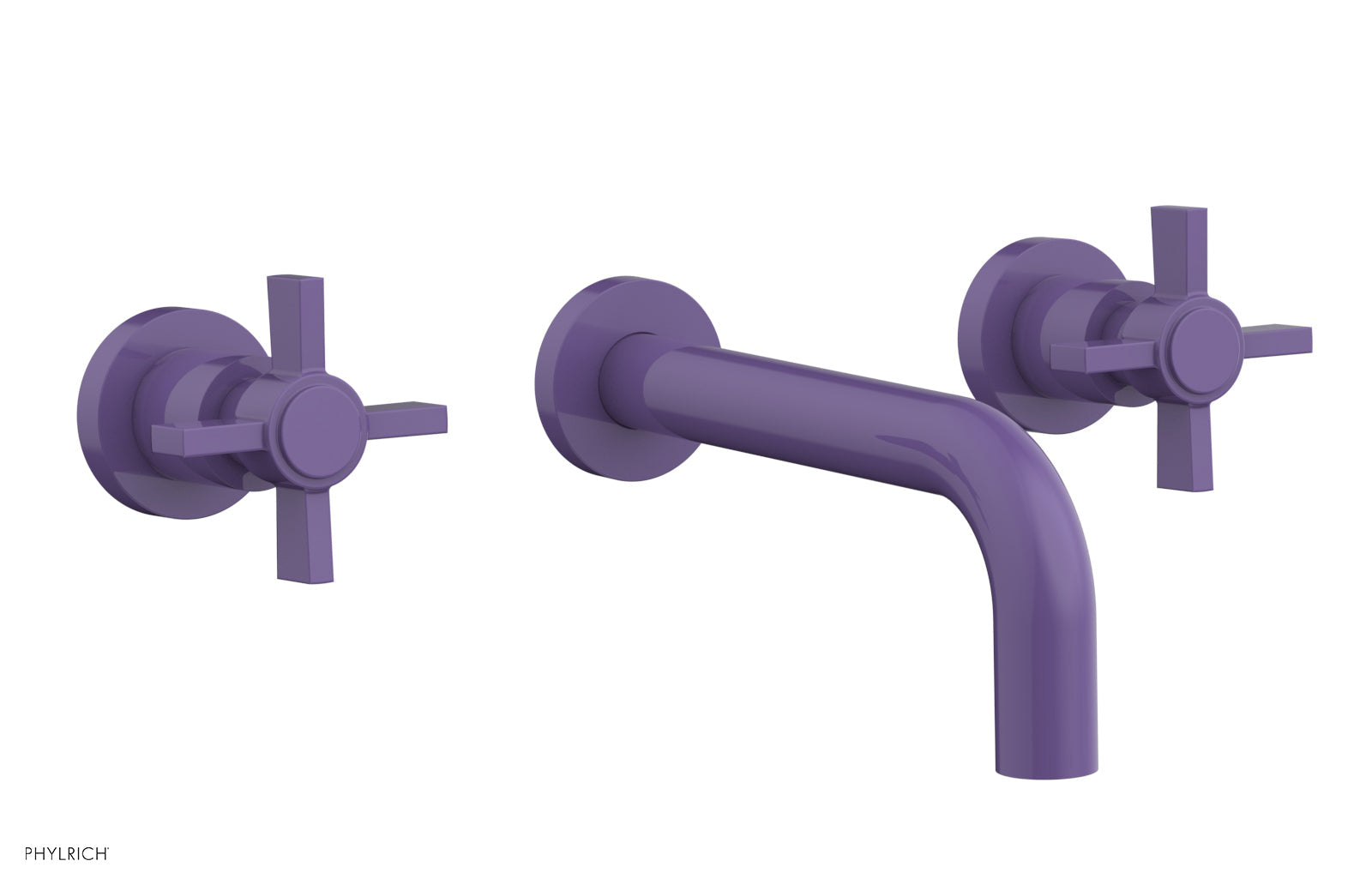 Basic Wall Tub Set - Blade Cross Handles D1137