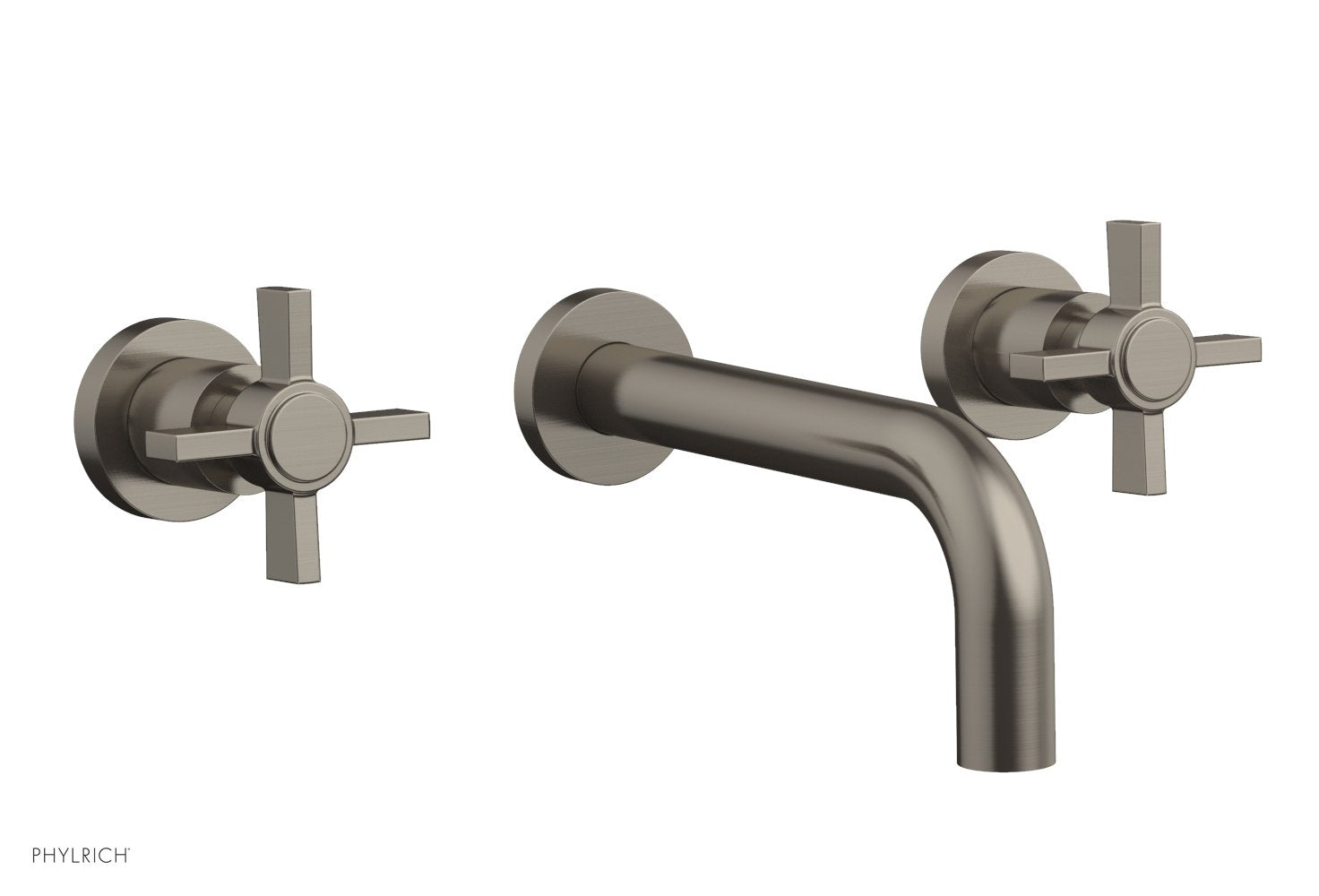 Basic Wall Tub Set - Blade Cross Handles D1137
