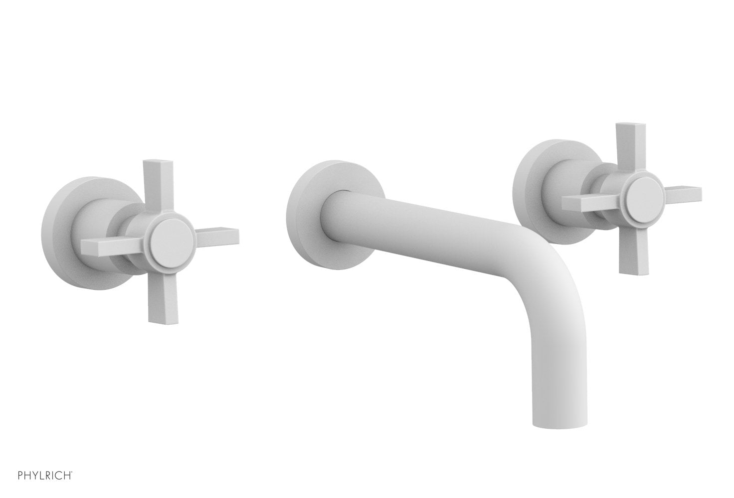 Basic Wall Tub Set - Blade Cross Handles D1137