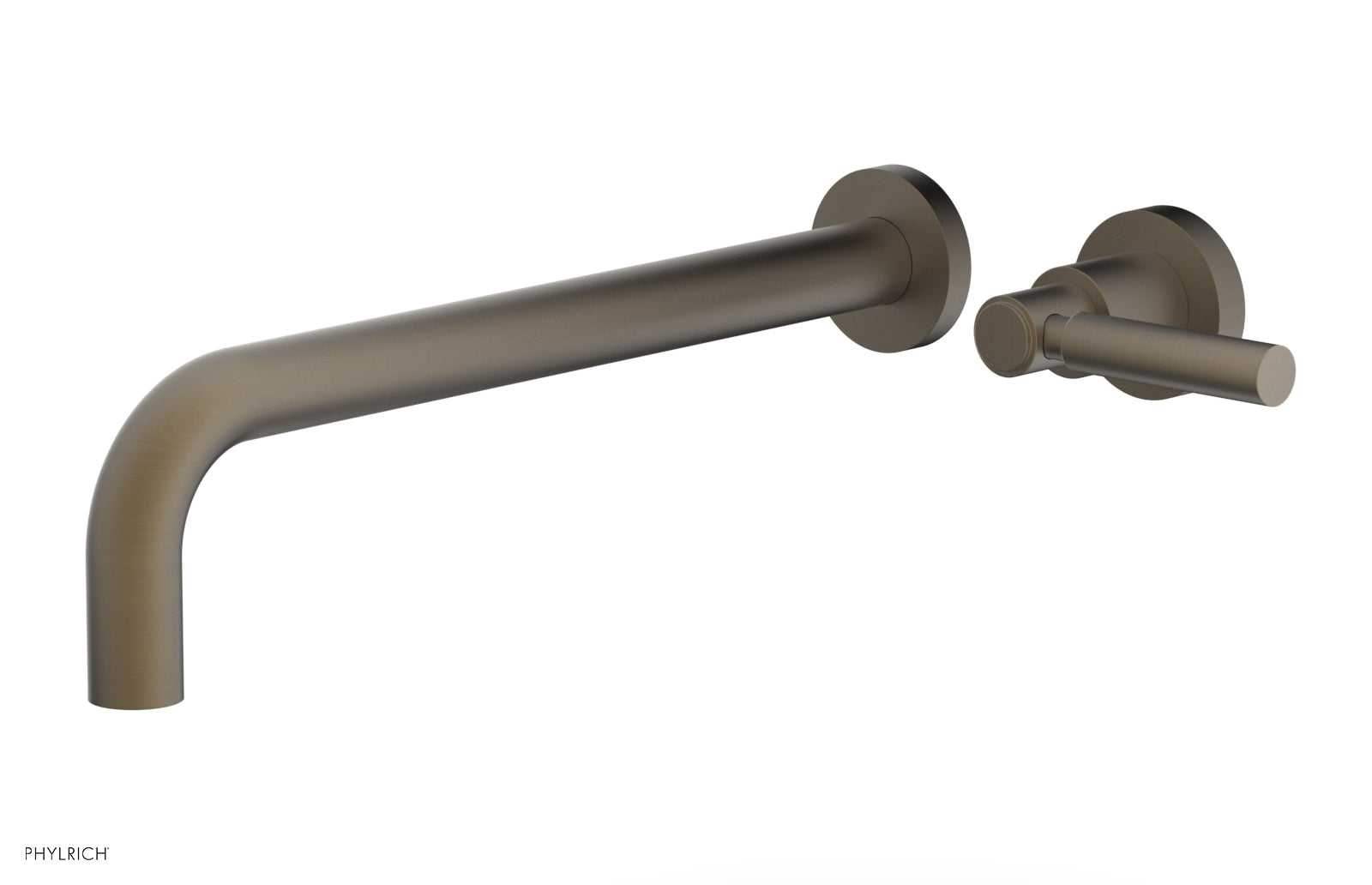 Basic 12" Single Handle Wall Lavatory Set - Lever Handle D130-17