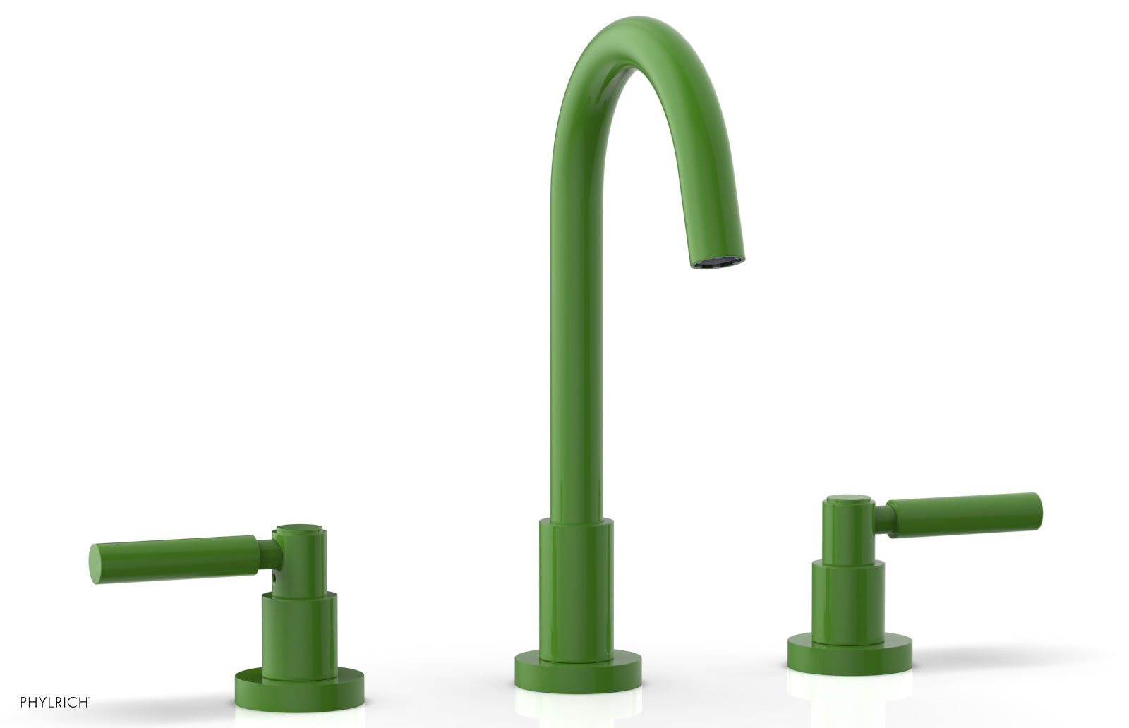 BASIC Widespread Faucet, 10 1/2" High Spout, Lever Handles D130