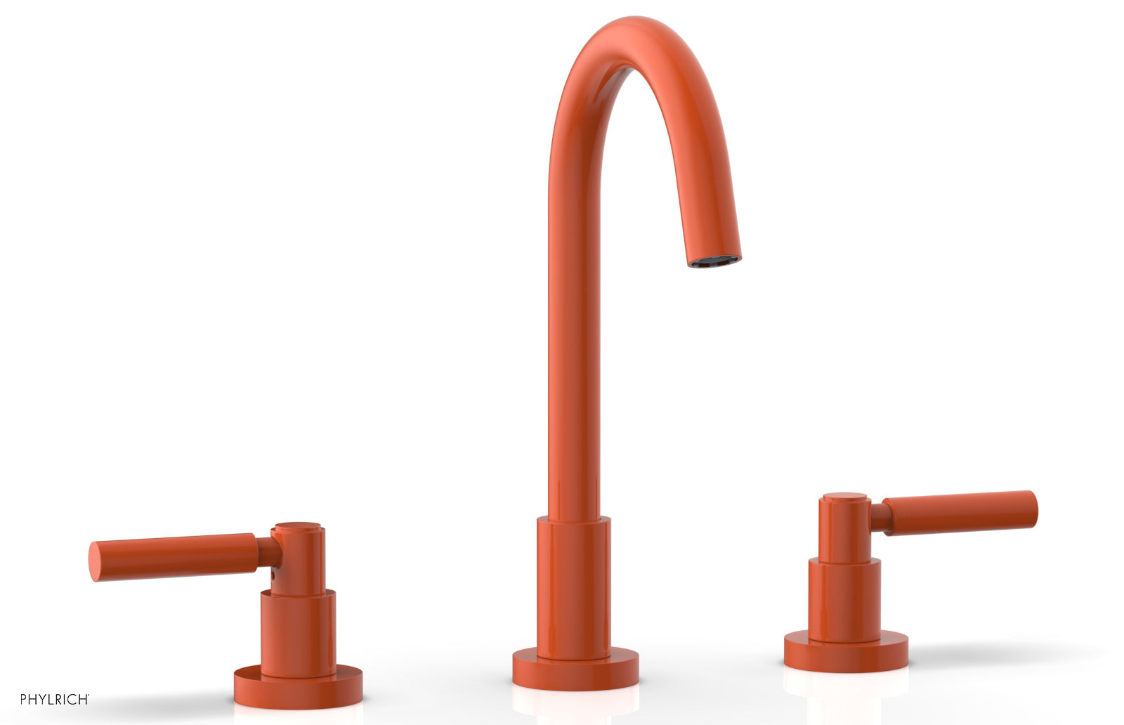 BASIC Widespread Faucet, 10 1/2" High Spout, Lever Handles D130