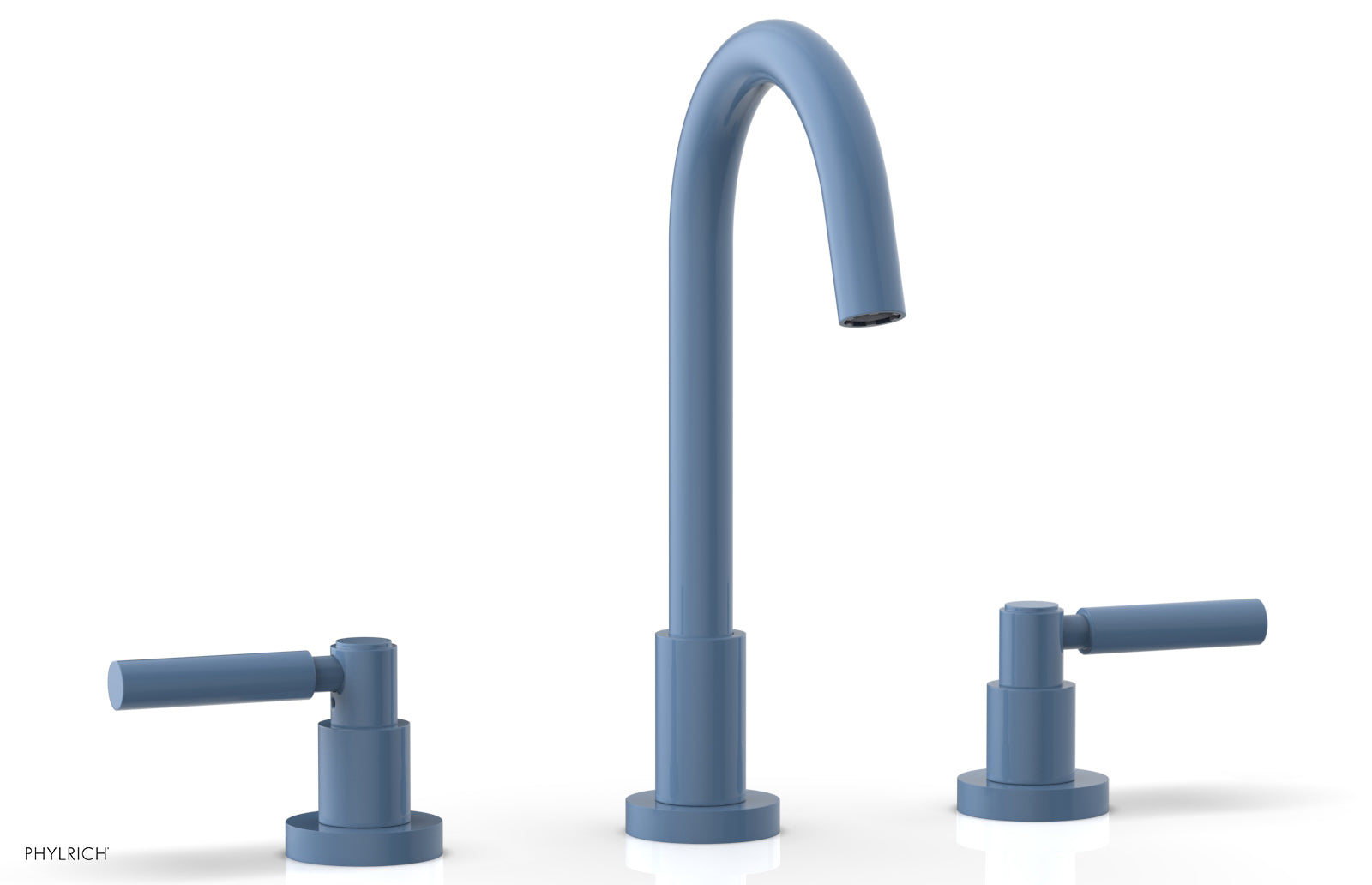 BASIC Widespread Faucet, 10 1/2" High Spout, Lever Handles D130