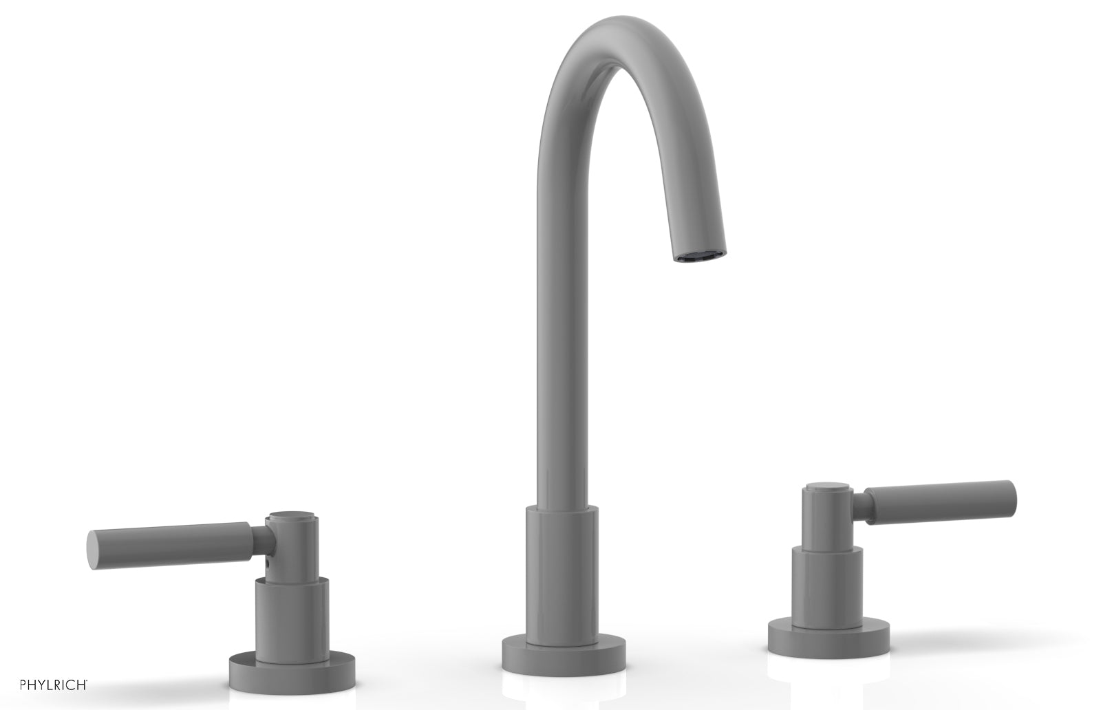 BASIC Widespread Faucet, 10 1/2" High Spout, Lever Handles D130