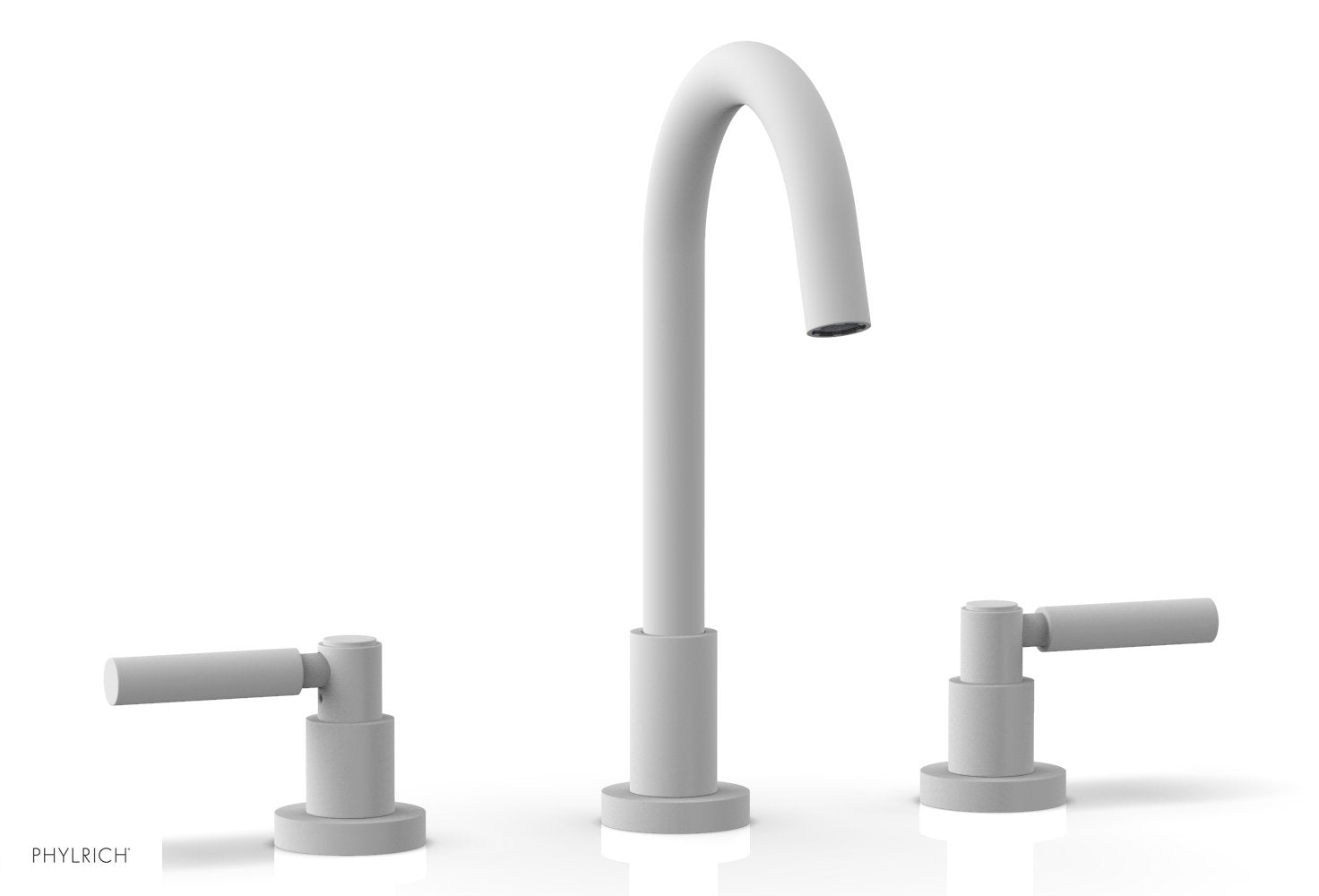 BASIC Widespread Faucet, 10 1/2" High Spout, Lever Handles D130