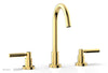 BASIC Widespread Faucet, 10 1/2" High Spout, Lever Handles D130