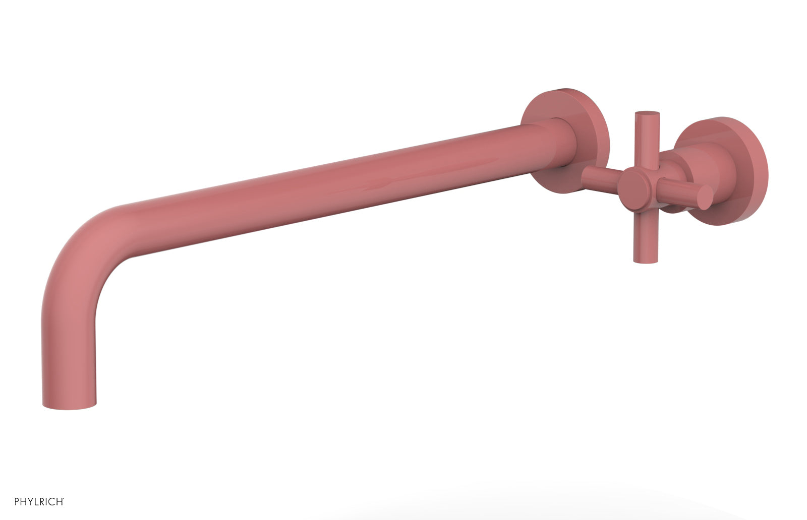 Basic 14" Single Handle Wall Lavatory Set - Cross Handle D131-18