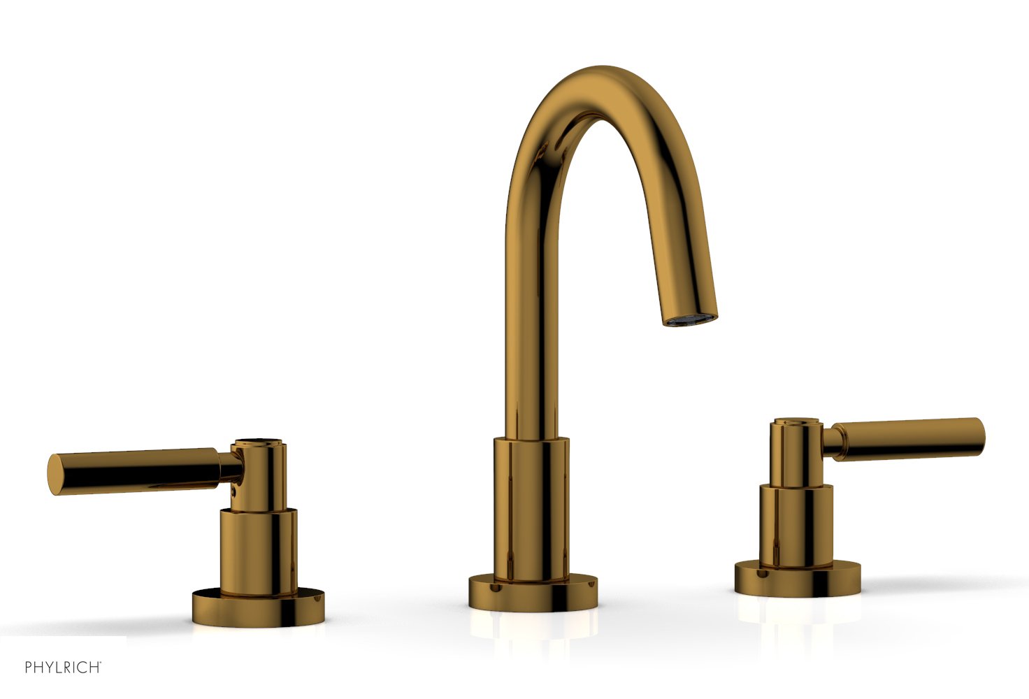 BASIC Widespread Faucet, 8 1/2" High Spout, Lever Handles D131