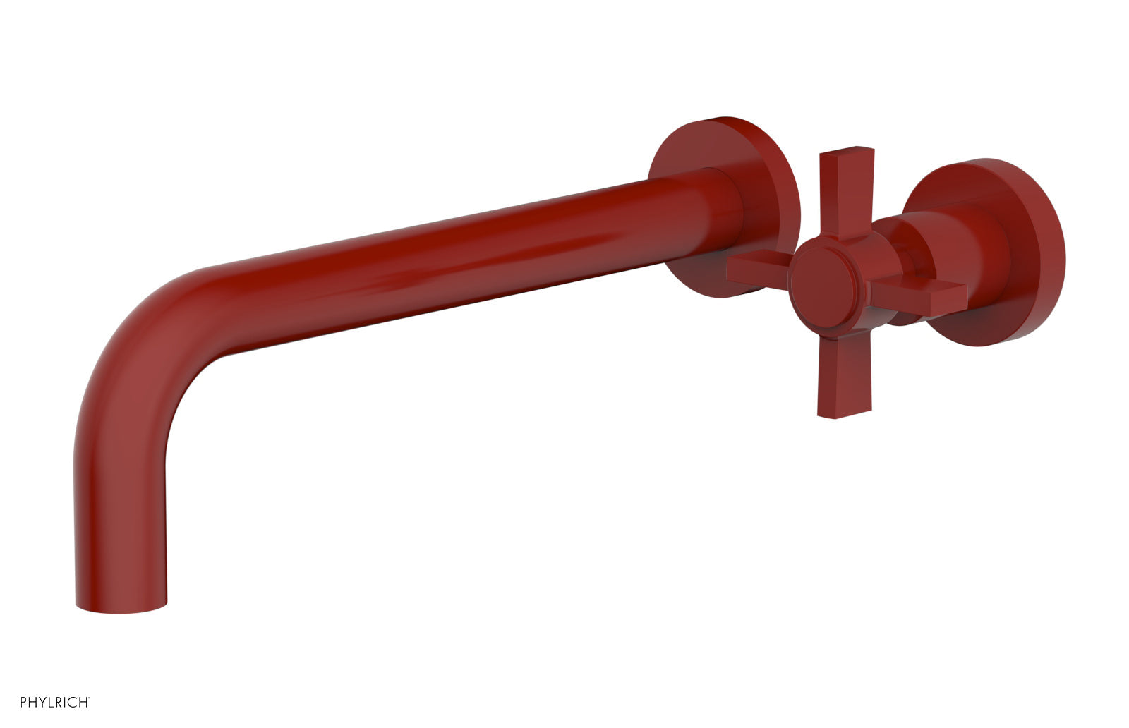 Basic 10" Single Handle Wall Lavatory Set - Cross Handle D132-16