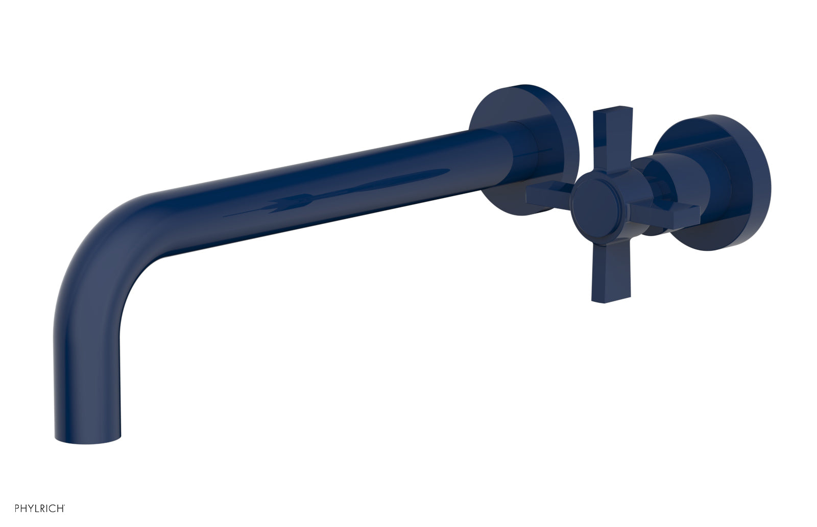 Basic 10" Single Handle Wall Lavatory Set - Cross Handle D132-16