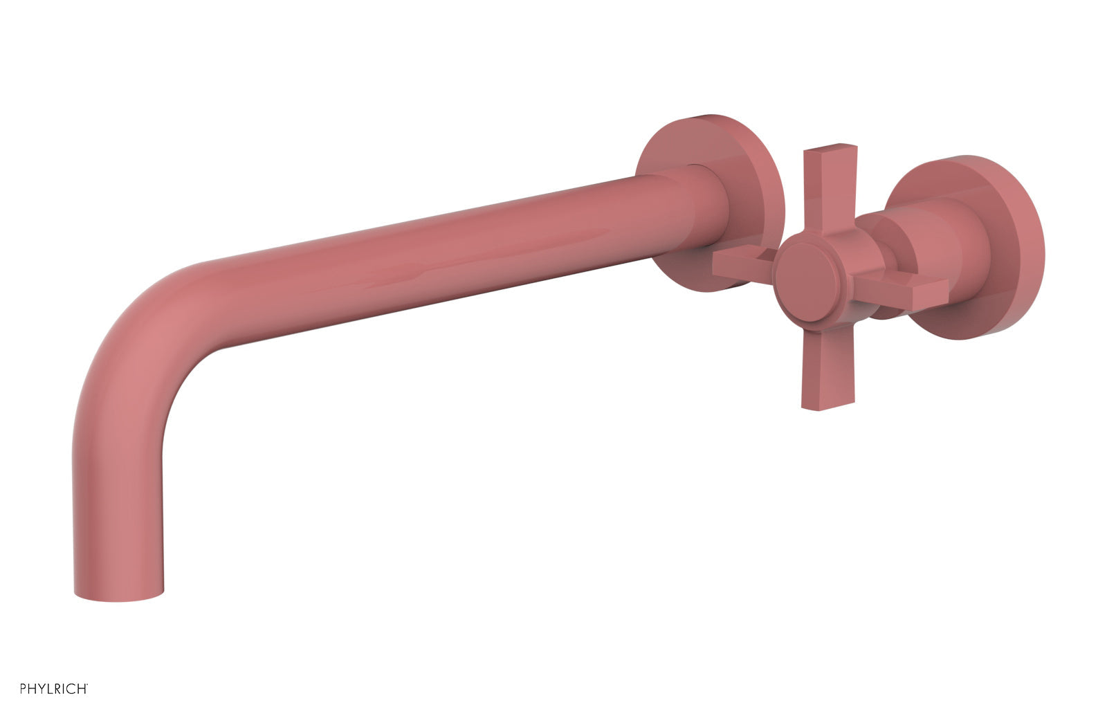 Basic 10" Single Handle Wall Lavatory Set - Cross Handle D132-16