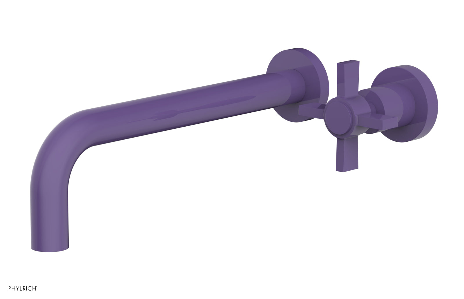 Basic 10" Single Handle Wall Lavatory Set - Cross Handle D132-16