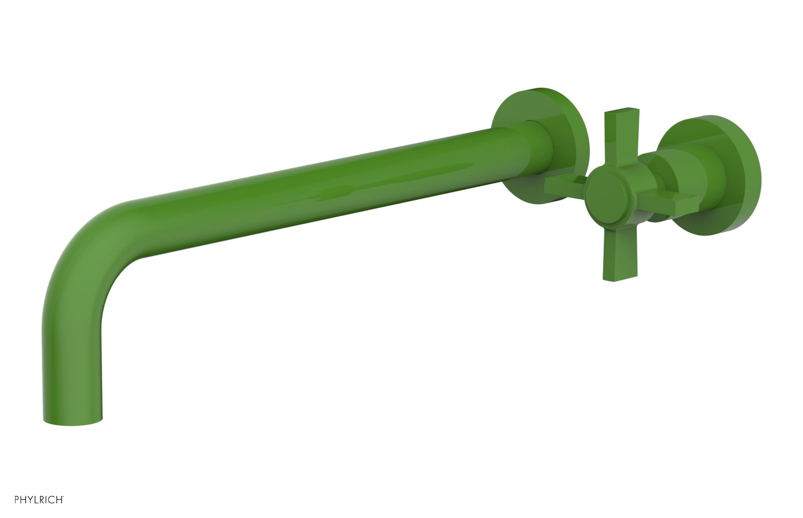 Basic 12" Single Handle Wall Lavatory Set - Cross Handle D132-17