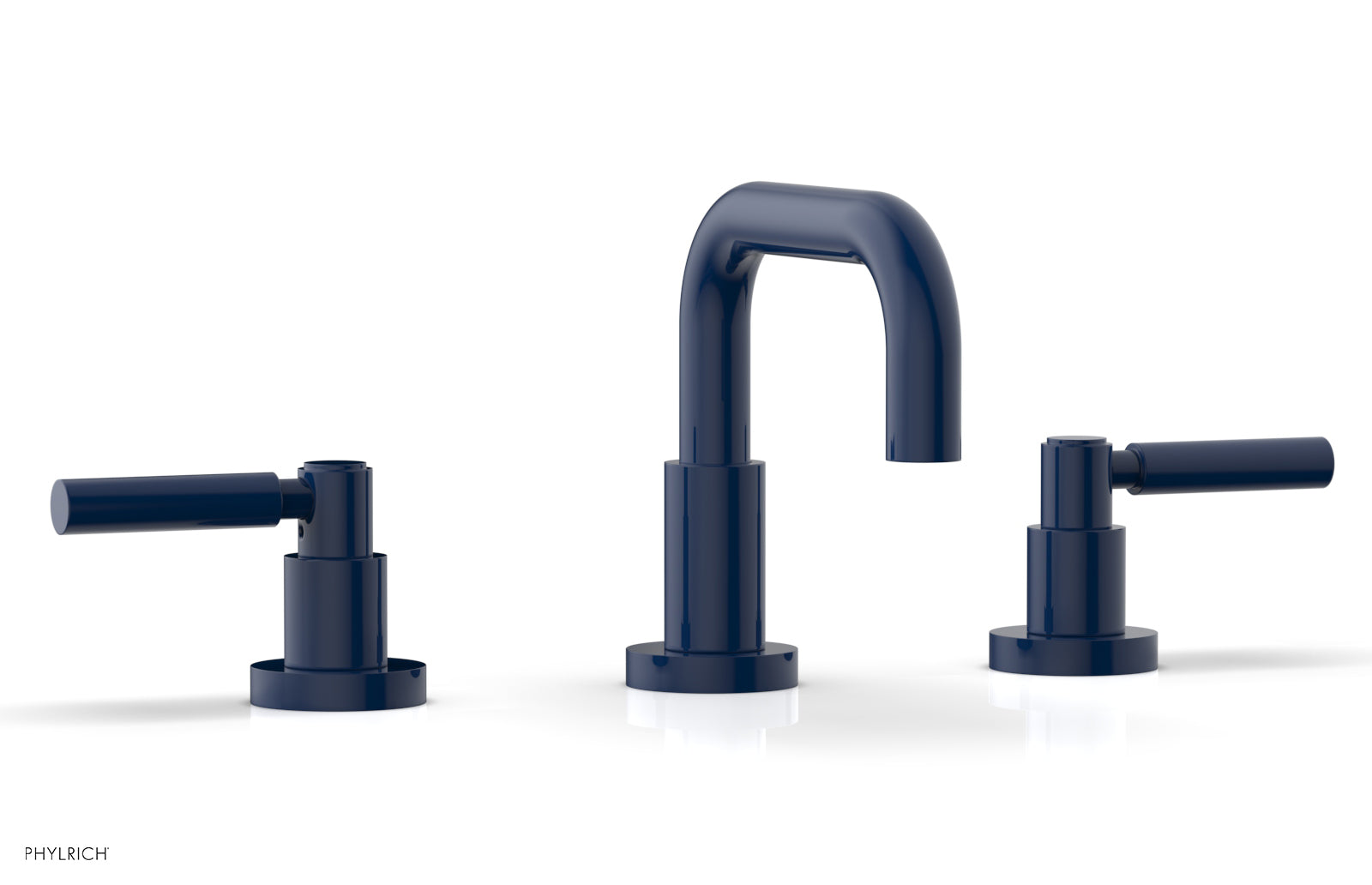 BASIC Widespread Faucet, 6 3/8" High Spout, Lever Handles D132