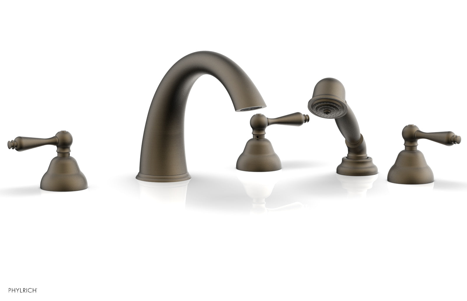 REVERE & SAVANNAH Deck Tub Set with Hand Shower D2200T1