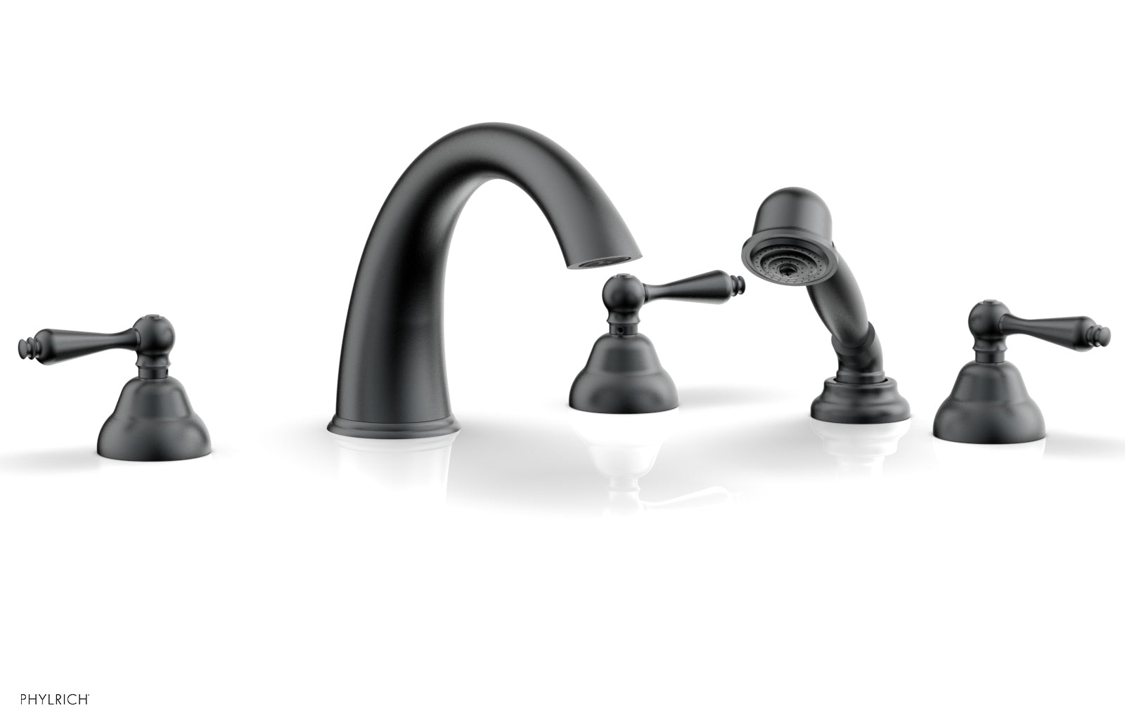 REVERE & SAVANNAH Deck Tub Set with Hand Shower D2200T1