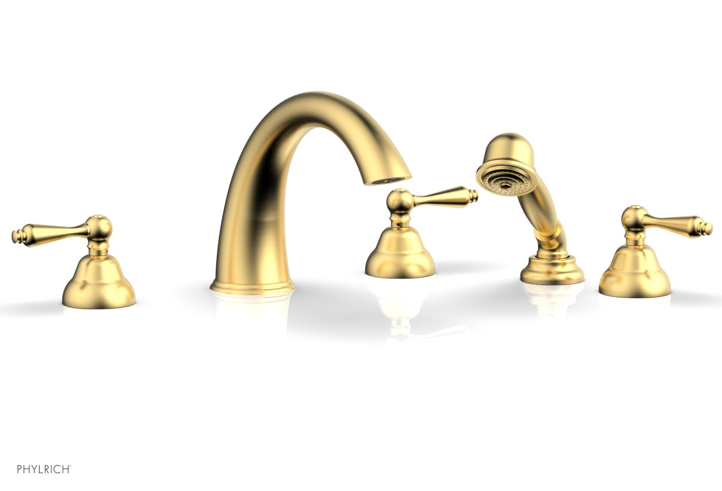 REVERE & SAVANNAH Deck Tub Set with Hand Shower D2200T1