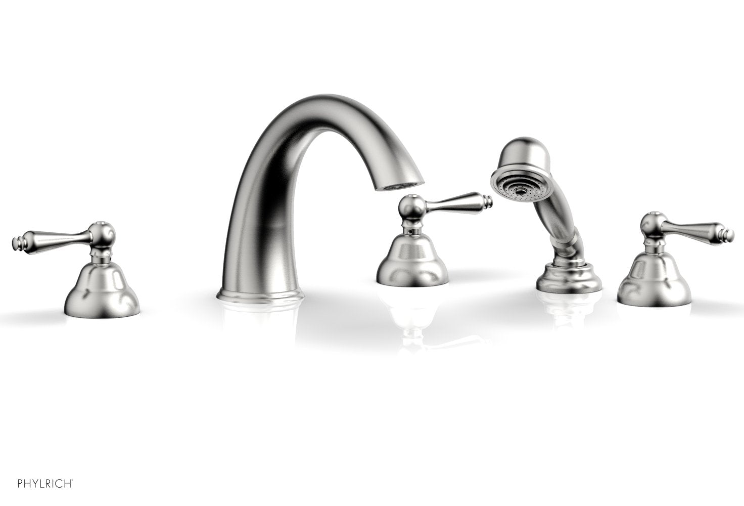 REVERE & SAVANNAH Deck Tub Set with Hand Shower D2200T1