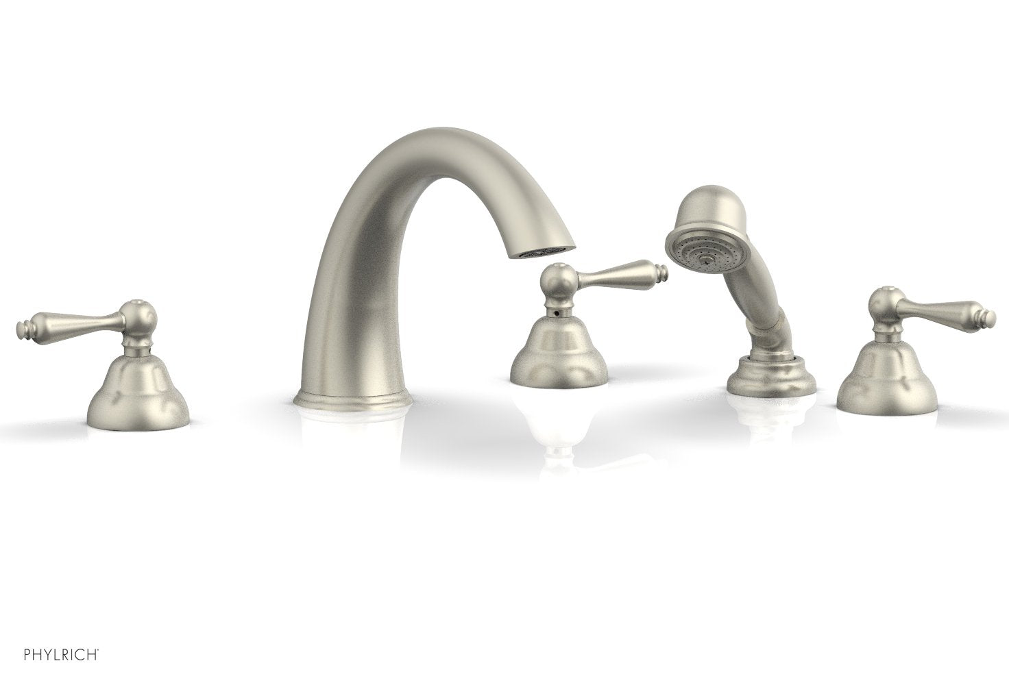 REVERE & SAVANNAH Deck Tub Set with Hand Shower D2200T1