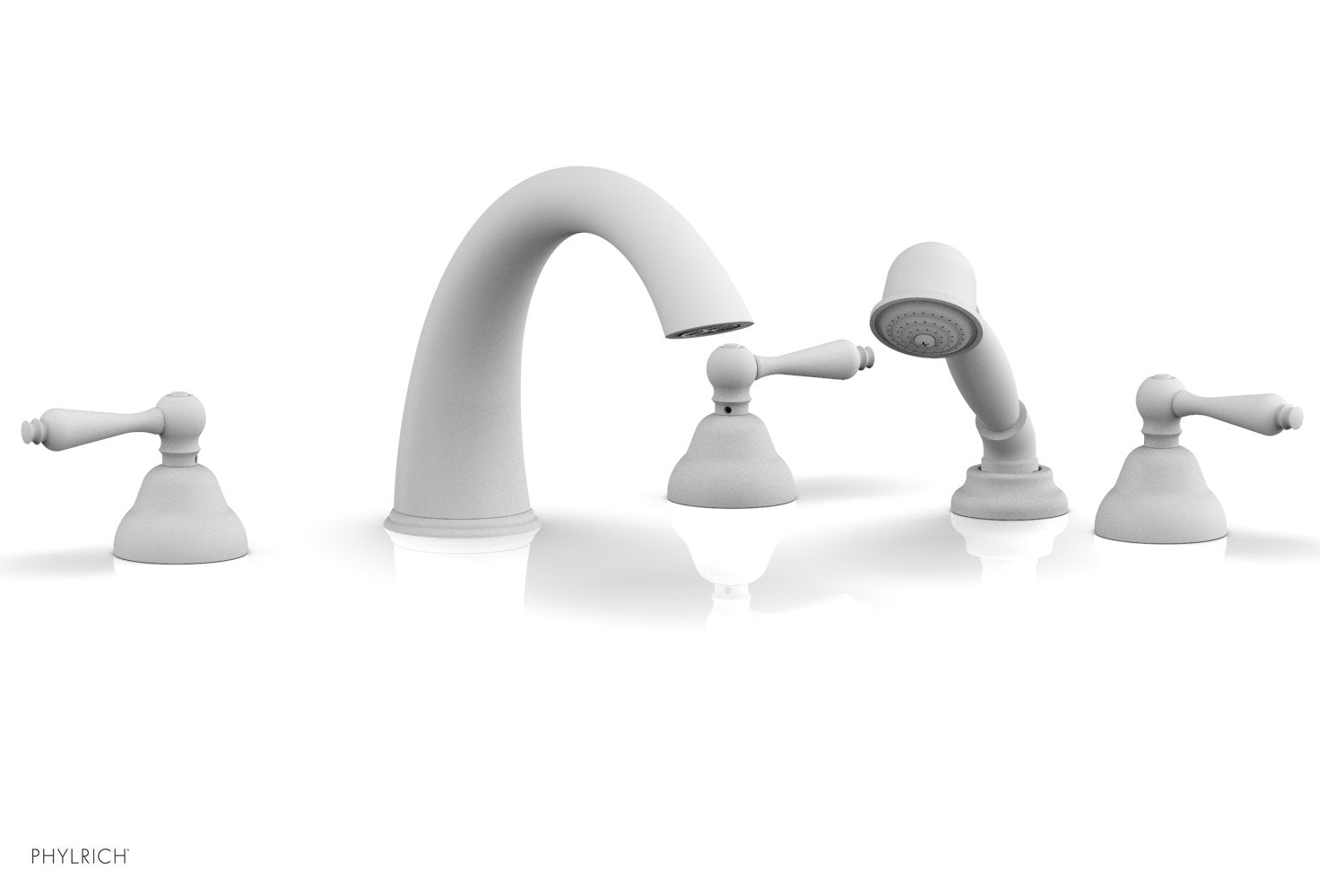 REVERE & SAVANNAH Deck Tub Set with Hand Shower D2200T1