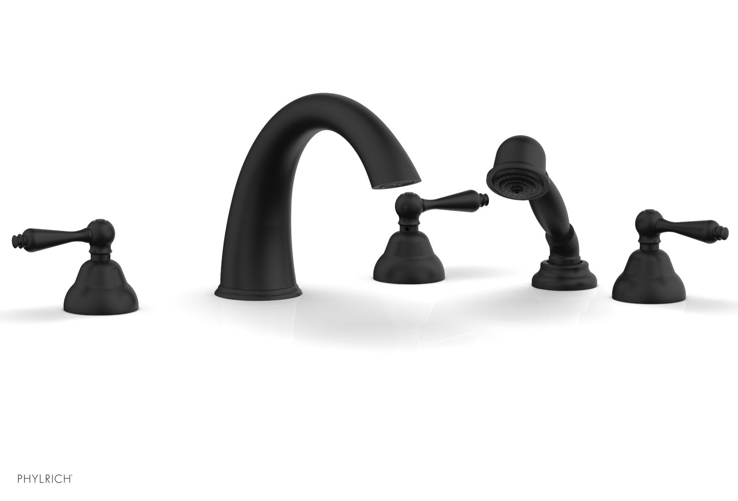 REVERE & SAVANNAH Deck Tub Set with Hand Shower D2200T1