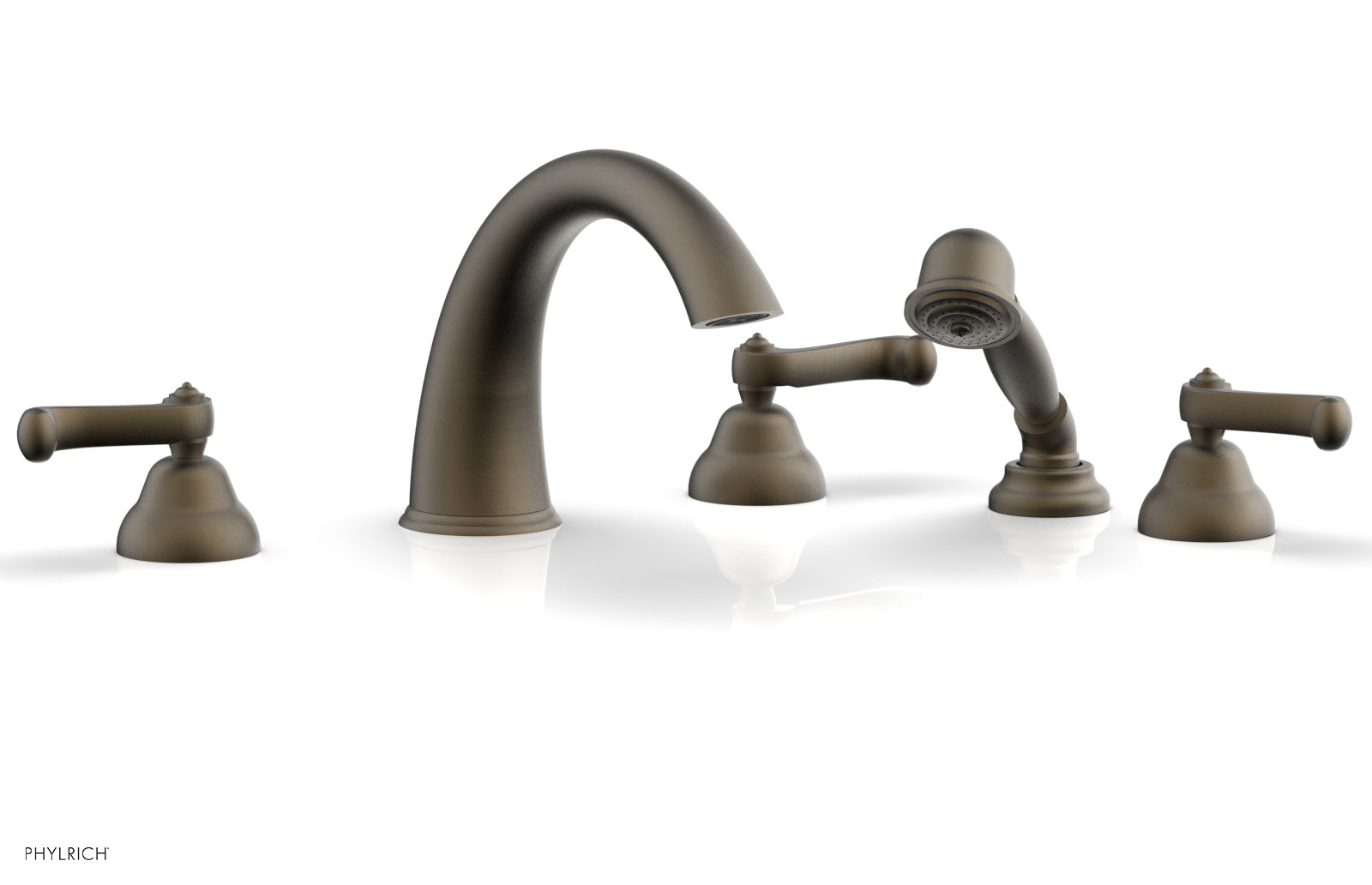 REVERE & SAVANNAH Deck Tub Set with Hand Shower D2202T1