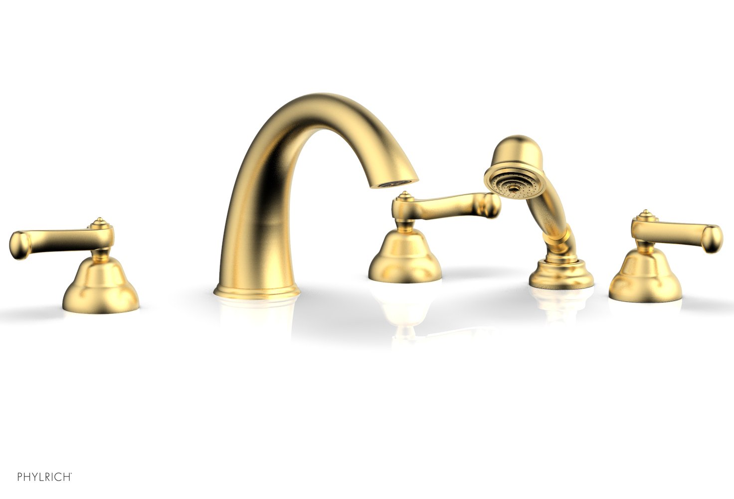 REVERE & SAVANNAH Deck Tub Set with Hand Shower D2202T1