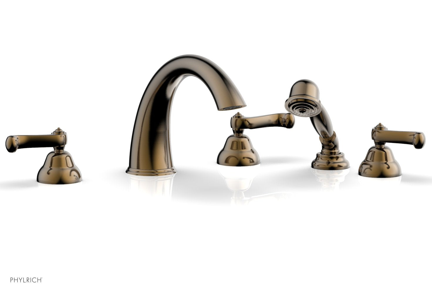 REVERE & SAVANNAH Deck Tub Set with Hand Shower D2202T1