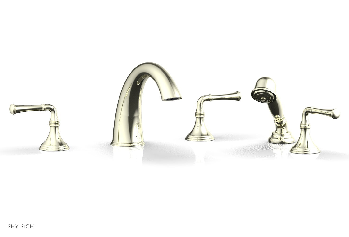 3RING Deck Tub Set with Hand Shower D2205E1