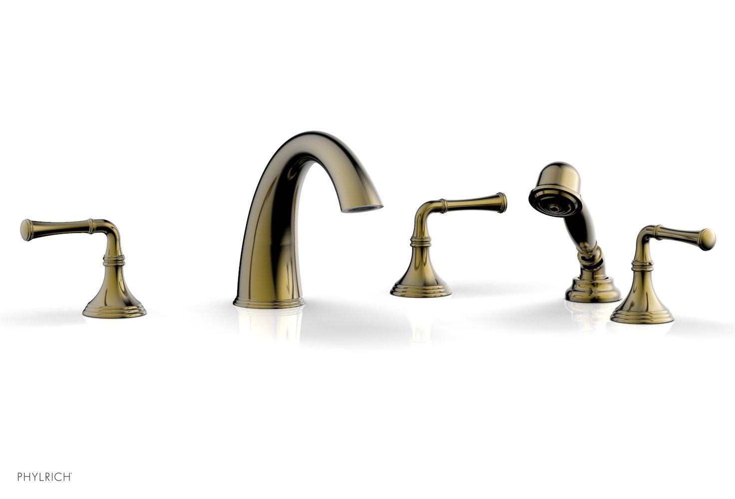 3RING Deck Tub Set with Hand Shower D2205E1