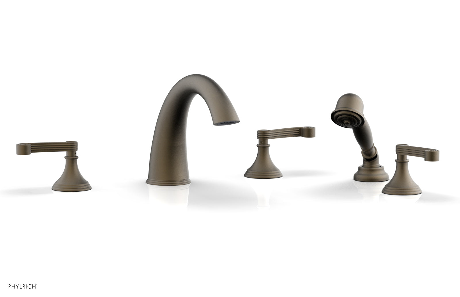 3RING Deck Tub Set with Hand Shower D2206E1