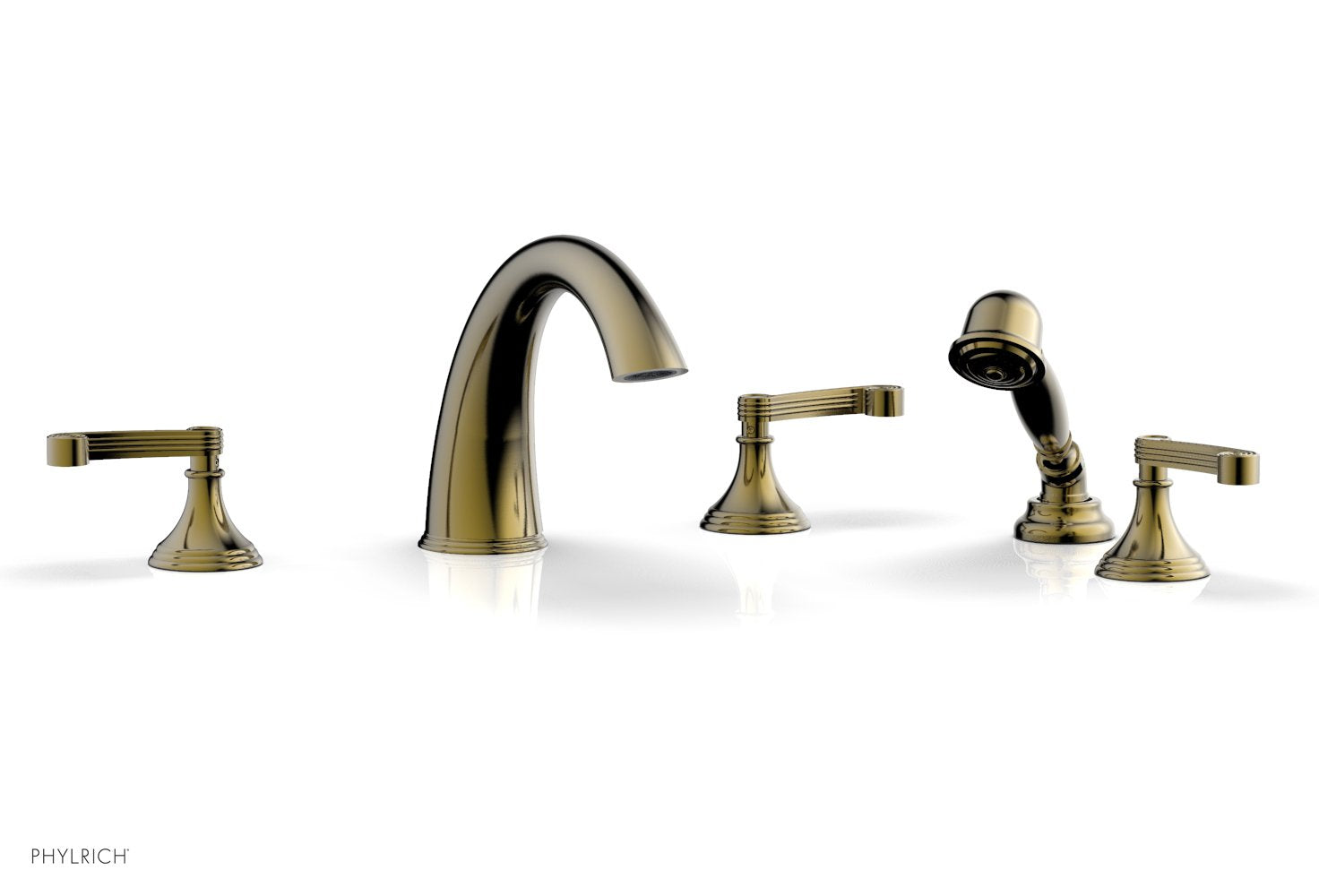 3RING Deck Tub Set with Hand Shower D2206E1