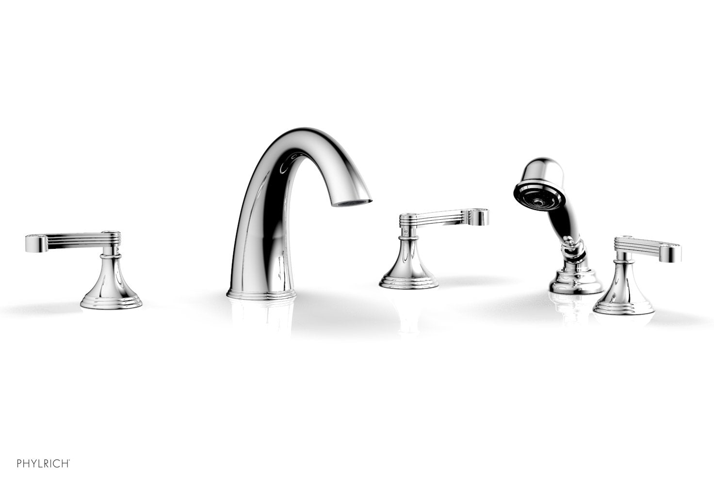 3RING Deck Tub Set with Hand Shower D2206E1