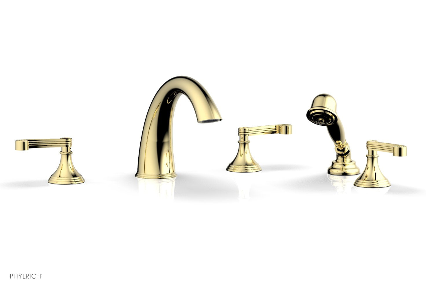 3RING Deck Tub Set with Hand Shower D2206E1