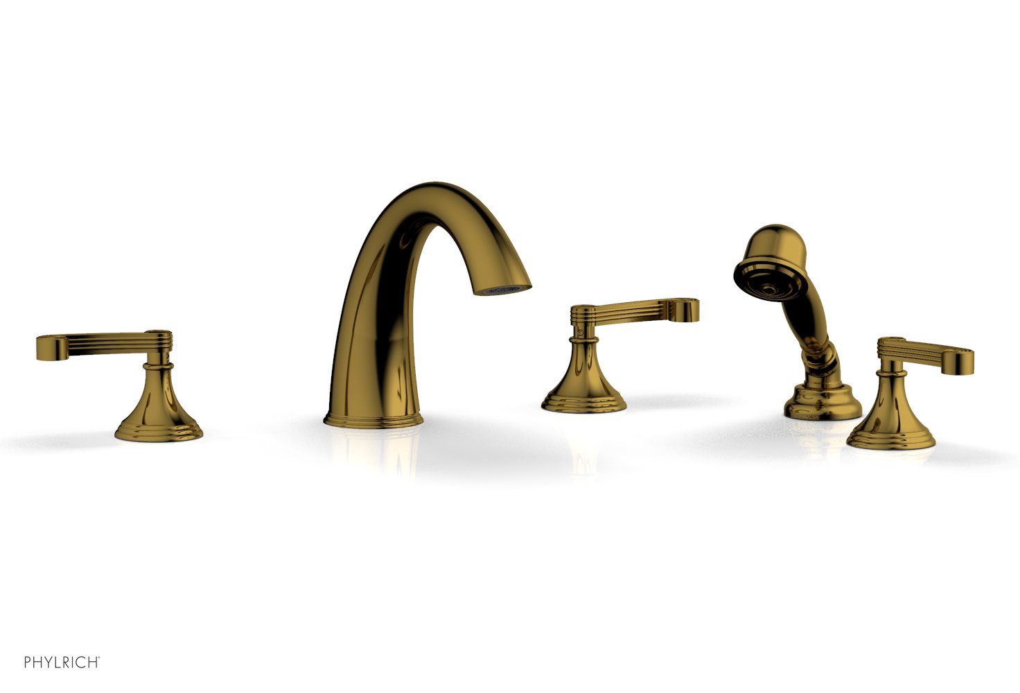 3RING Deck Tub Set with Hand Shower D2206E1