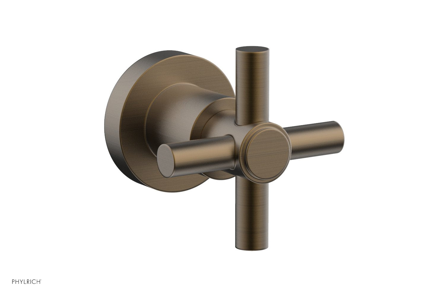 BASIC Volume Control/Diverter Trim - Tubular Cross Handle D2PV134A