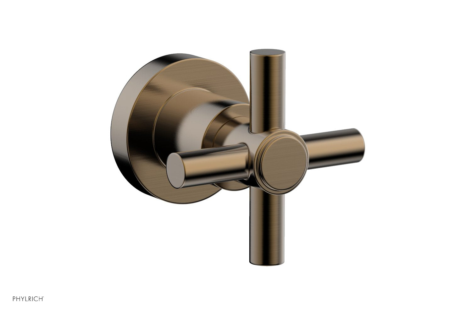 BASIC Volume Control/Diverter Trim - Tubular Cross Handle D2PV134A